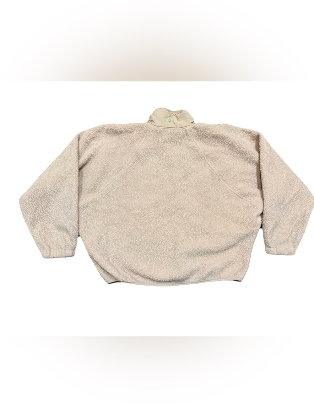 Free People Movement Hit the Slopes Fleece Jacket Women’s Size Medium Canvas - Picture 5 of 10